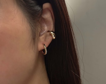 Betsy Chunky Ear Cuff | Statement Adjustable Ear Cuff by Sachelle Collective