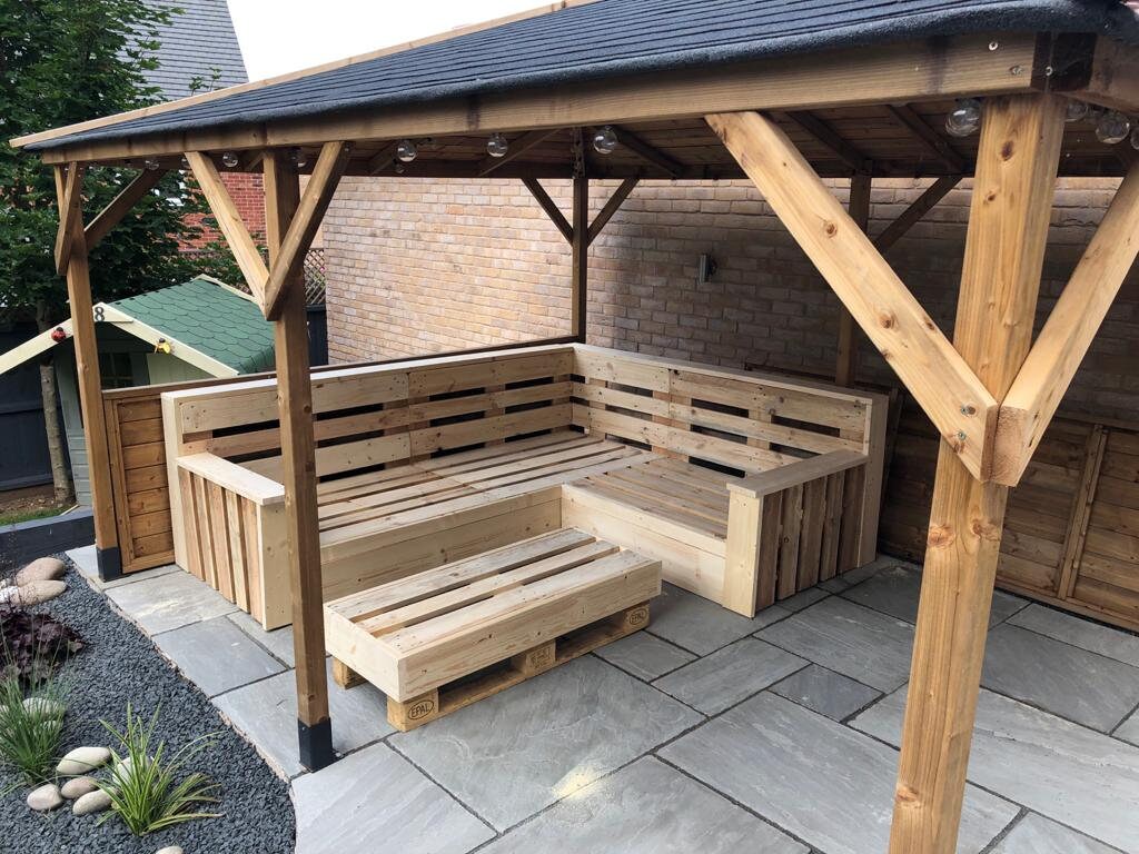 Garden Furniture / Pallet Furniture | Etsy