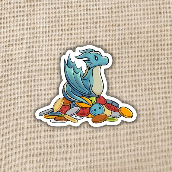 Theodore Wyvern with Button Hoard Sticker TJ Klune House in the Cerulean Sea