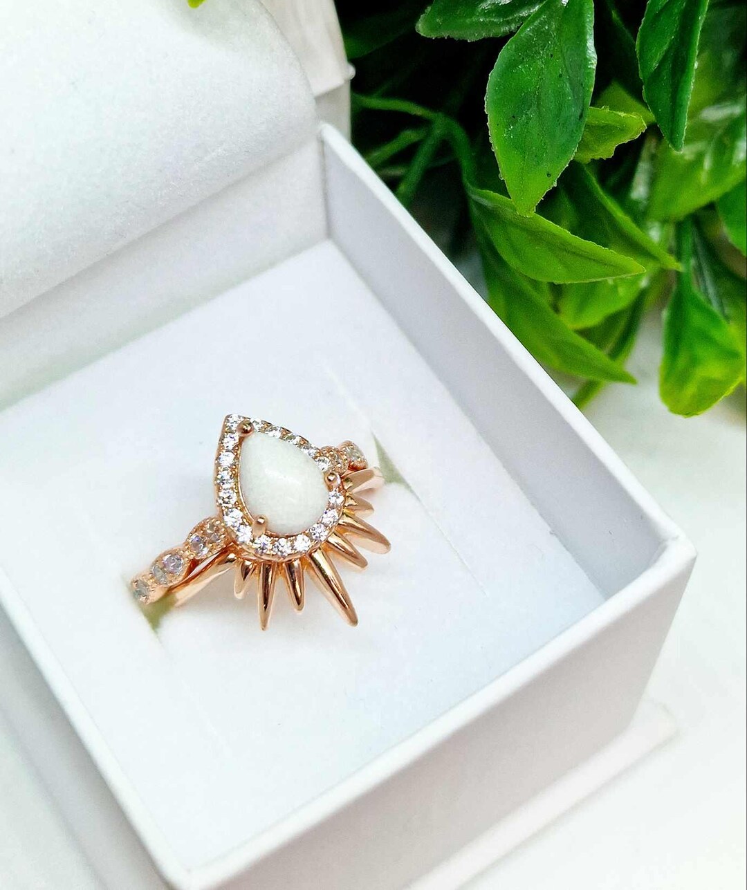 Soleil - Breastmilk Ring Sunburst Stacking Set - Etsy