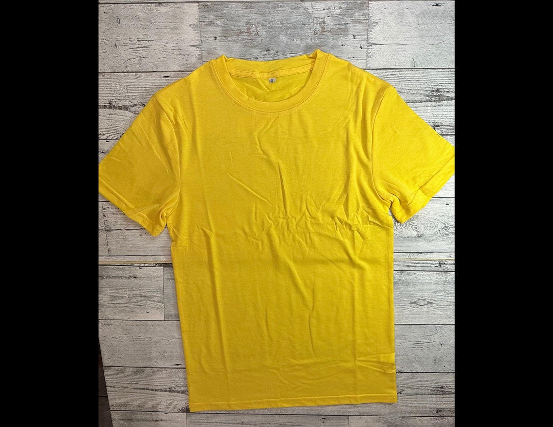 Polyester Sublimation Adult Shirts 95 Polyester 5 Spandex Etsy