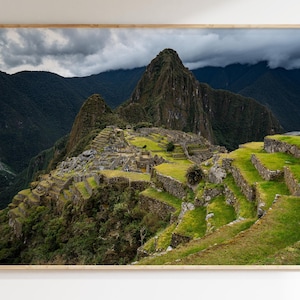Mystical Peru, Machu Picchu at Sunrise Artwork