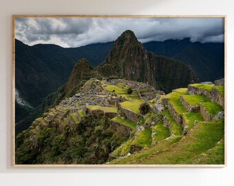 Mystical Peru, Machu Picchu at Sunrise Artwork