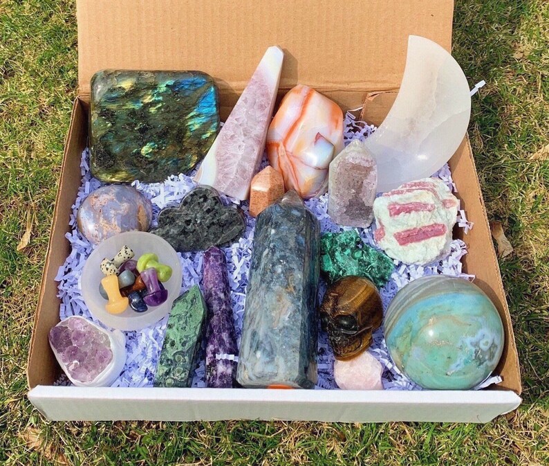 Crystal Mystery Box Etsy