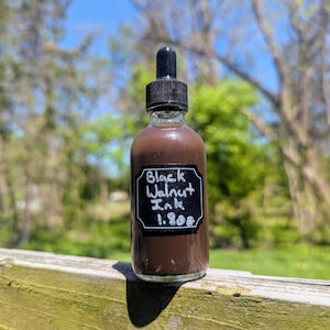 Black Walnut Ink 1.8 oz handmade