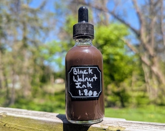 Black Walnut Ink 1.8 oz handmade