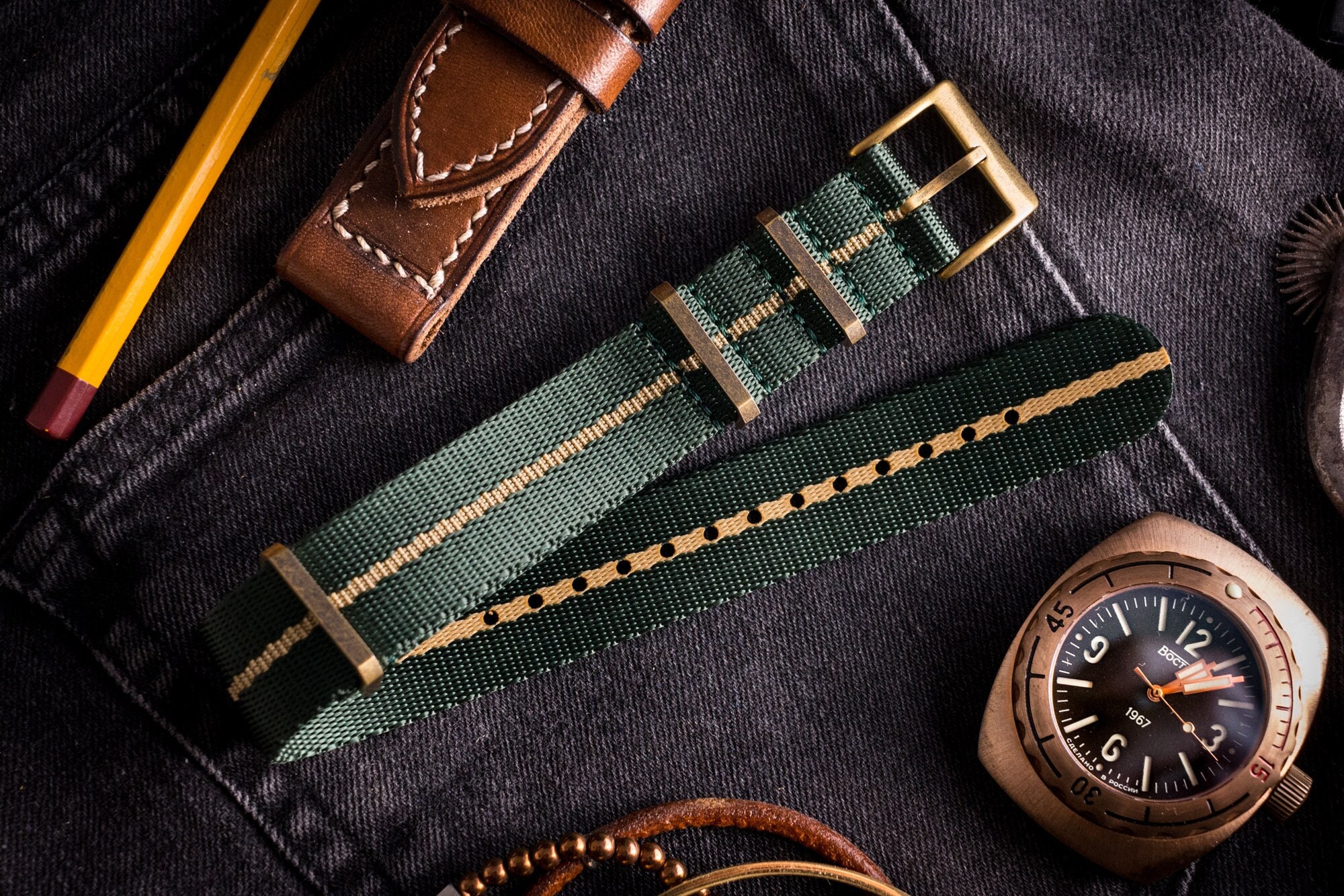 22mm nato band sale
