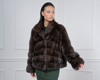 sheller mofu mofu fur short coat（sheller mofu mofu fur