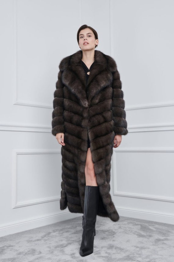 Sable fur coat cost Clearance