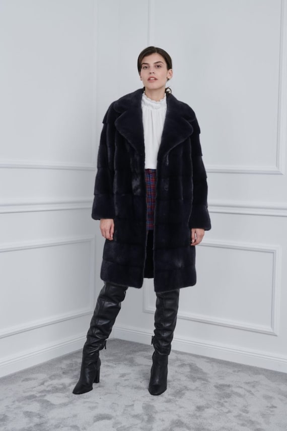 ミンクコート　紫　パープル　リアルファー　毛皮　OSFUR TOKYO ミンクコート 紫 パープル リアルファー 毛皮 OSFUR TOKYO 株式