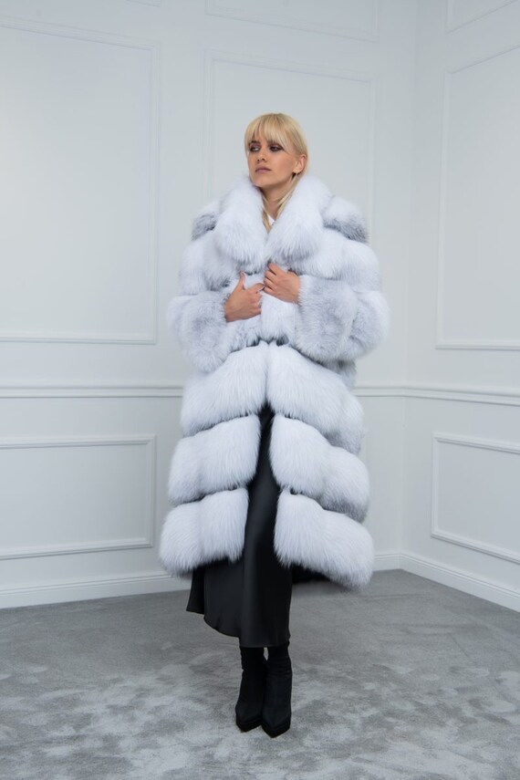 Arctic fox coat deals