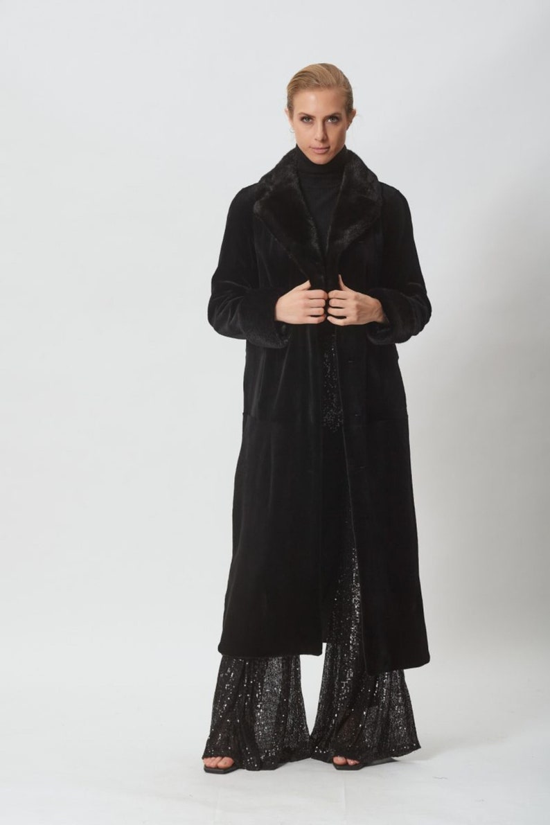 Black Short Sheared Mink Fur Coat Made Of 100 Real Fur Etsy Black Short Sheared Mink Fur Coat Made Of 100 Real Fur Etsy