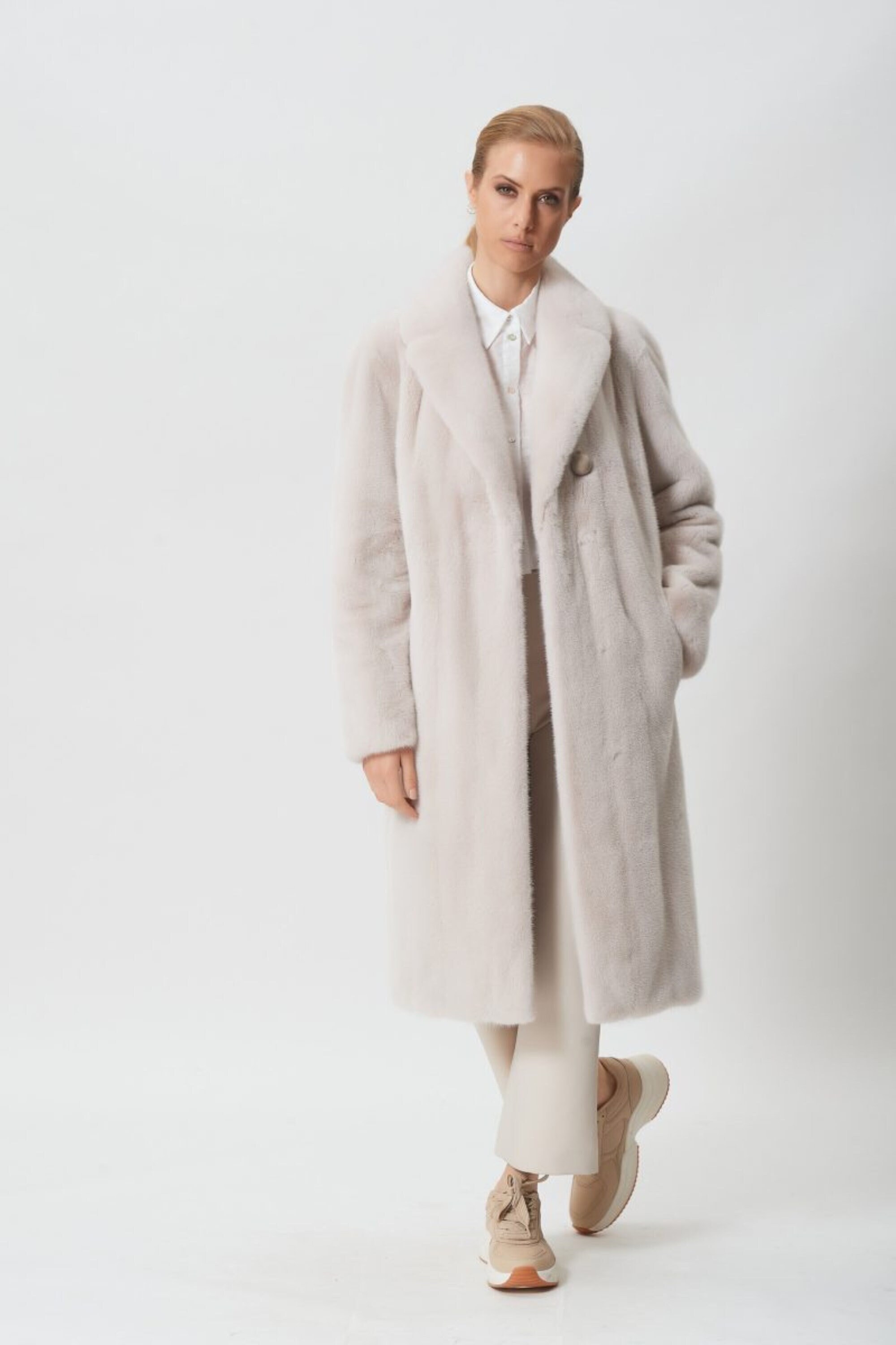 スローブイエナ　Mink Fake fur Coat SLOBE IENA Mink Fake fur Coat