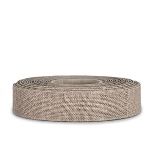 Dekoband aus Jute braun, ab 2m, meterweise | Geschenkband, Schnur, Kordel, Twist, Bast, Natürlich