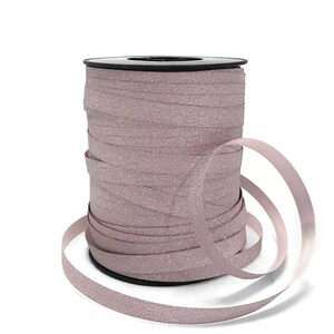 Geschenkband Paporlene Glitzer Rosa, ab 2m, meterweise | Geschenkband, Schnur, Kordel, Twist, Glitter, Rose
