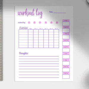 workout planner personalized planner goal planner digital daily planner workout png workout plan workout template workout plans workout log