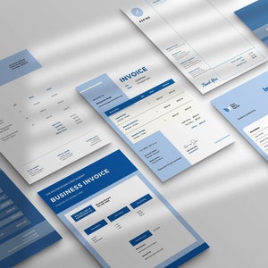 Digital Invoice Template | Printable Invoice | Custom Order Forms ...