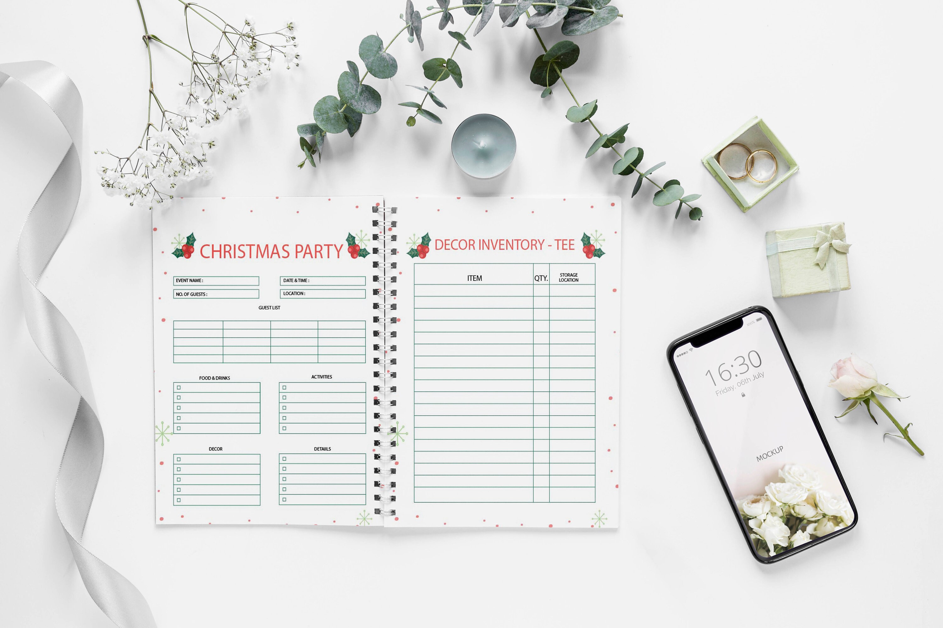 Christmas Planner Printable, Holiday Planner,christmas Organizer ...