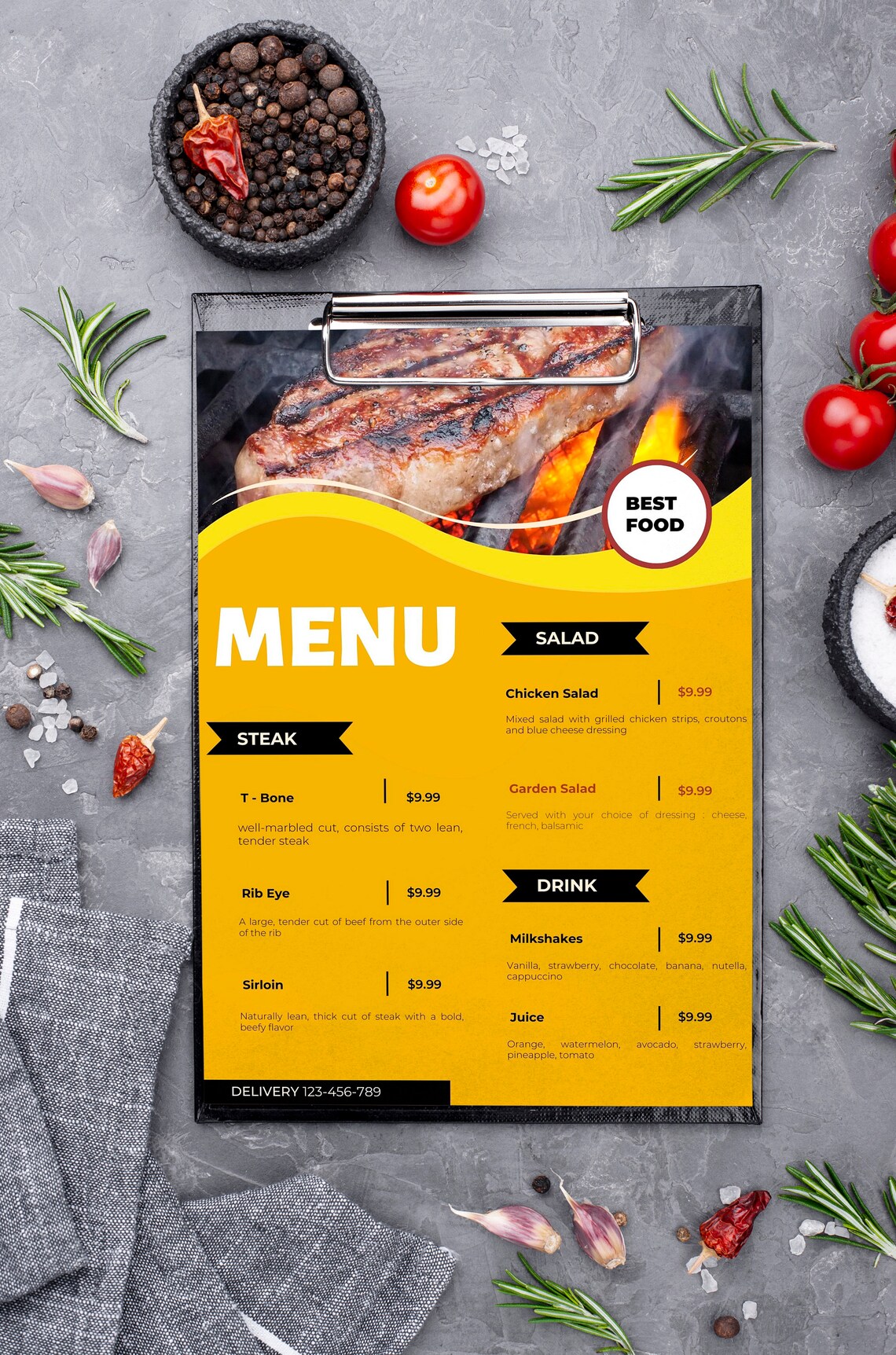 food-menu-templatecoffee-menu-template-diy-restaurant-menu-etsy