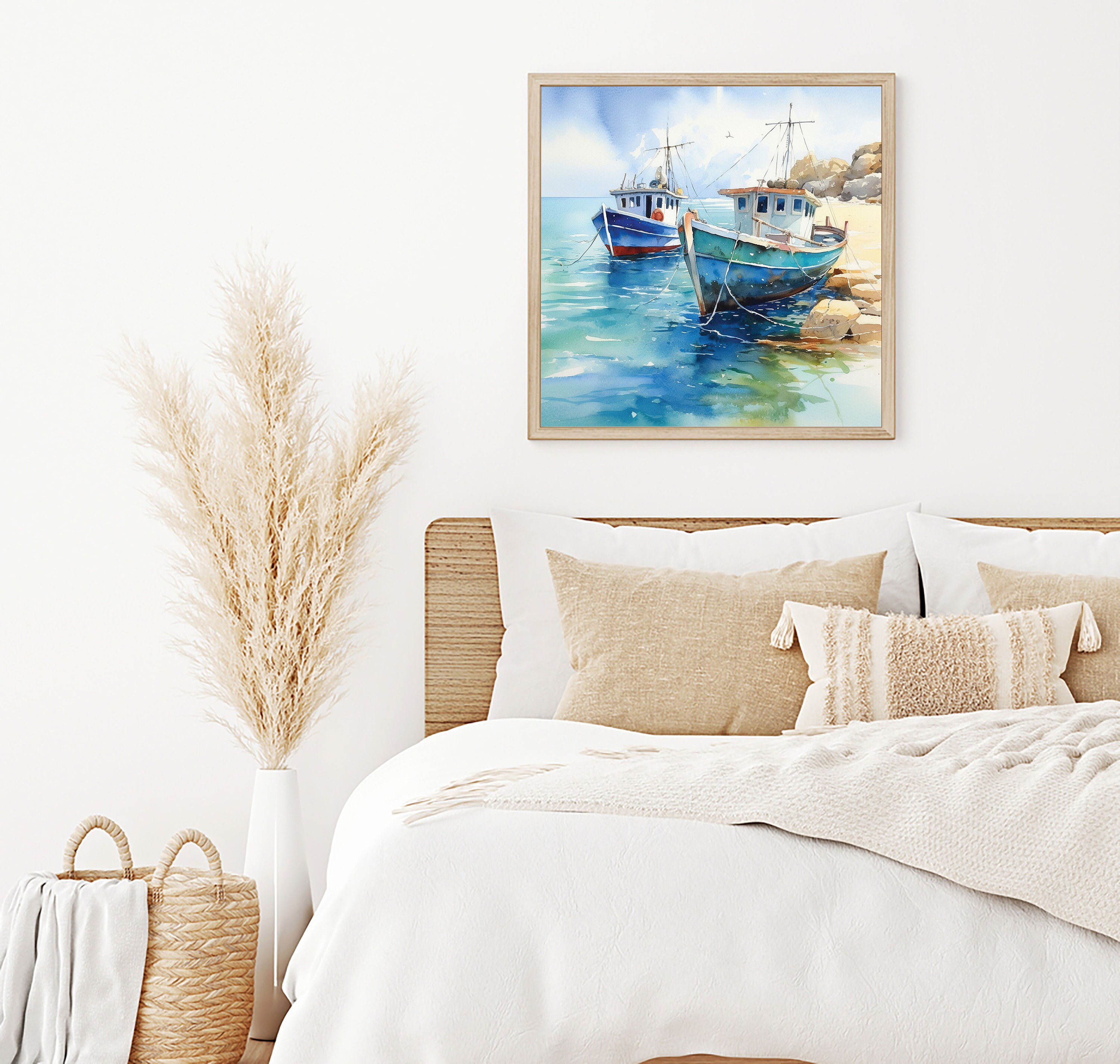 Ship Canvas Painting Set of 3, Sailing Ship Canvas Art Print,set of 3
