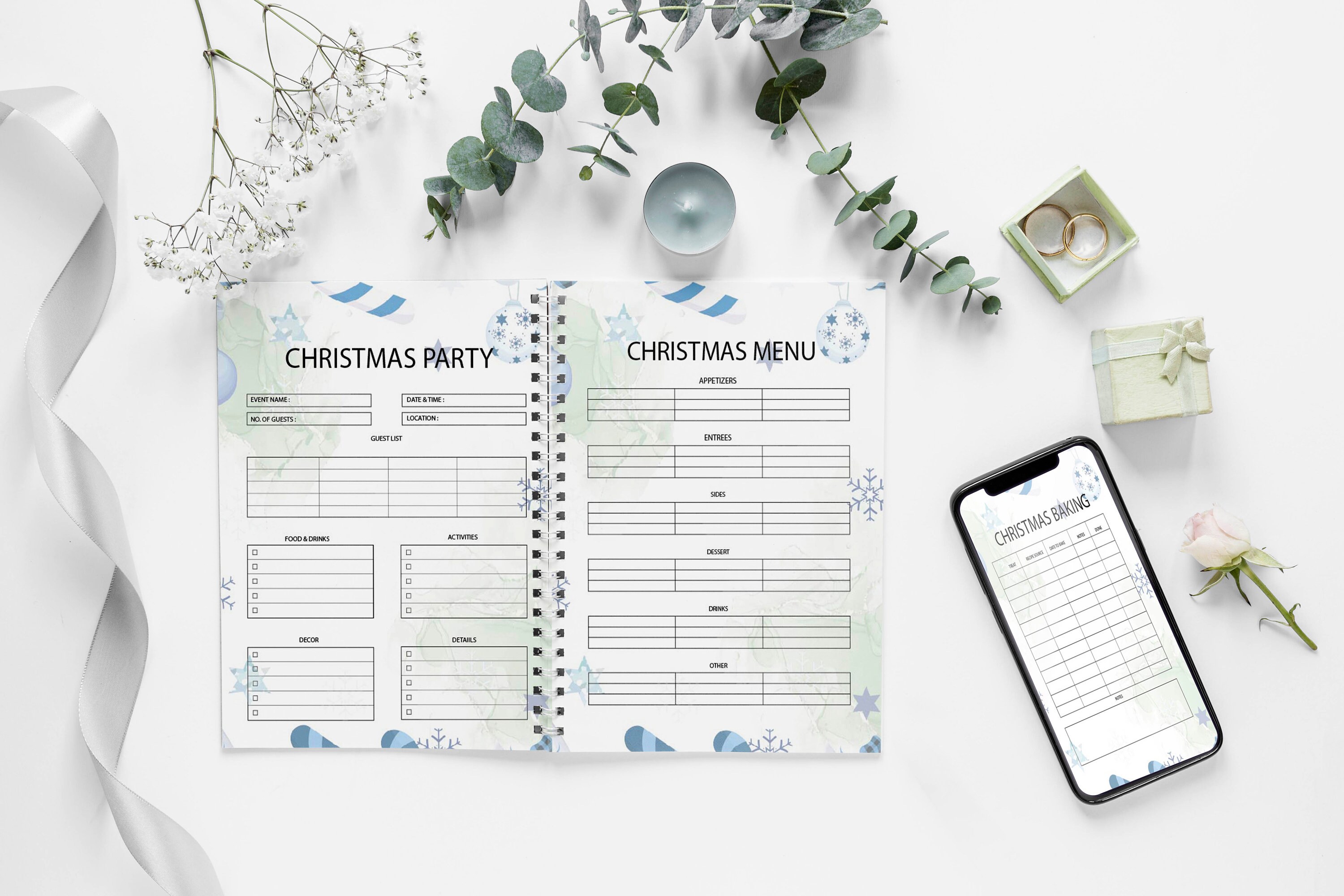 Printable Christmas Plannerchristmas Organizerchristmas Etsy