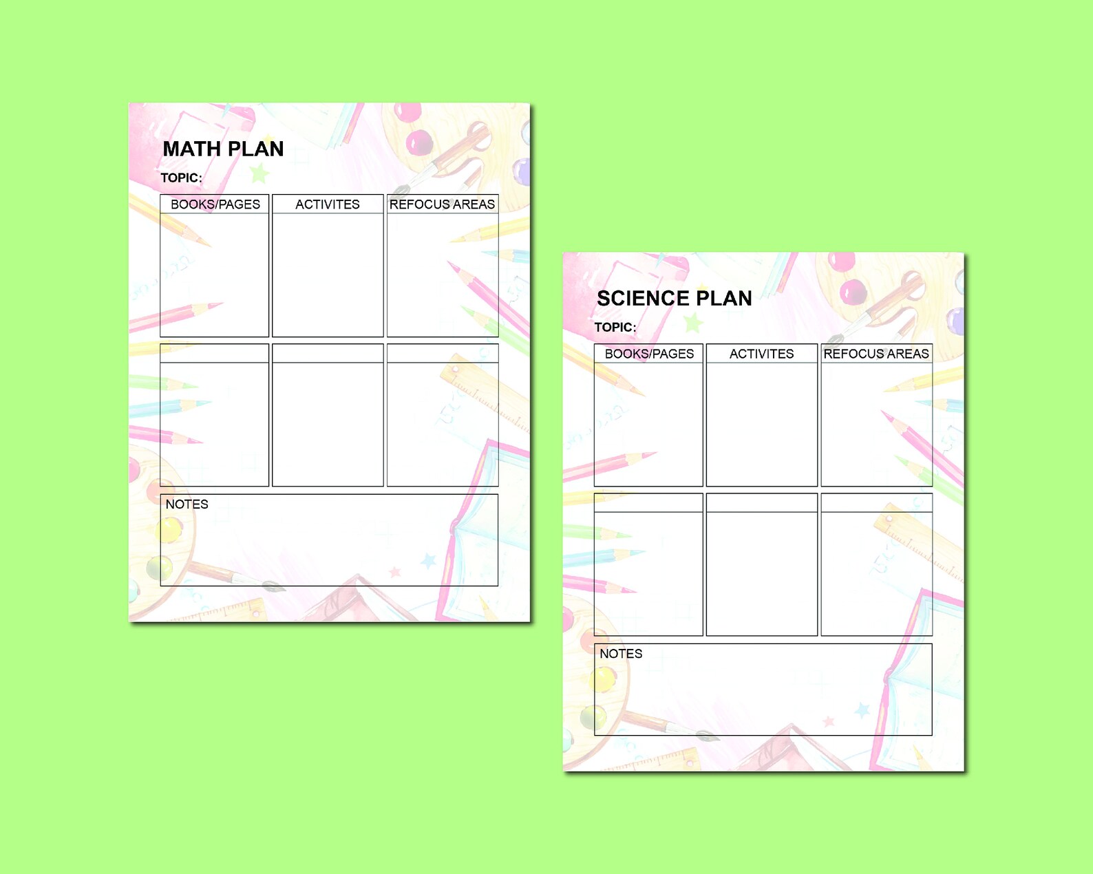 Homeschool Planner Bundle,homeschool Planner Printable,homeschool ...