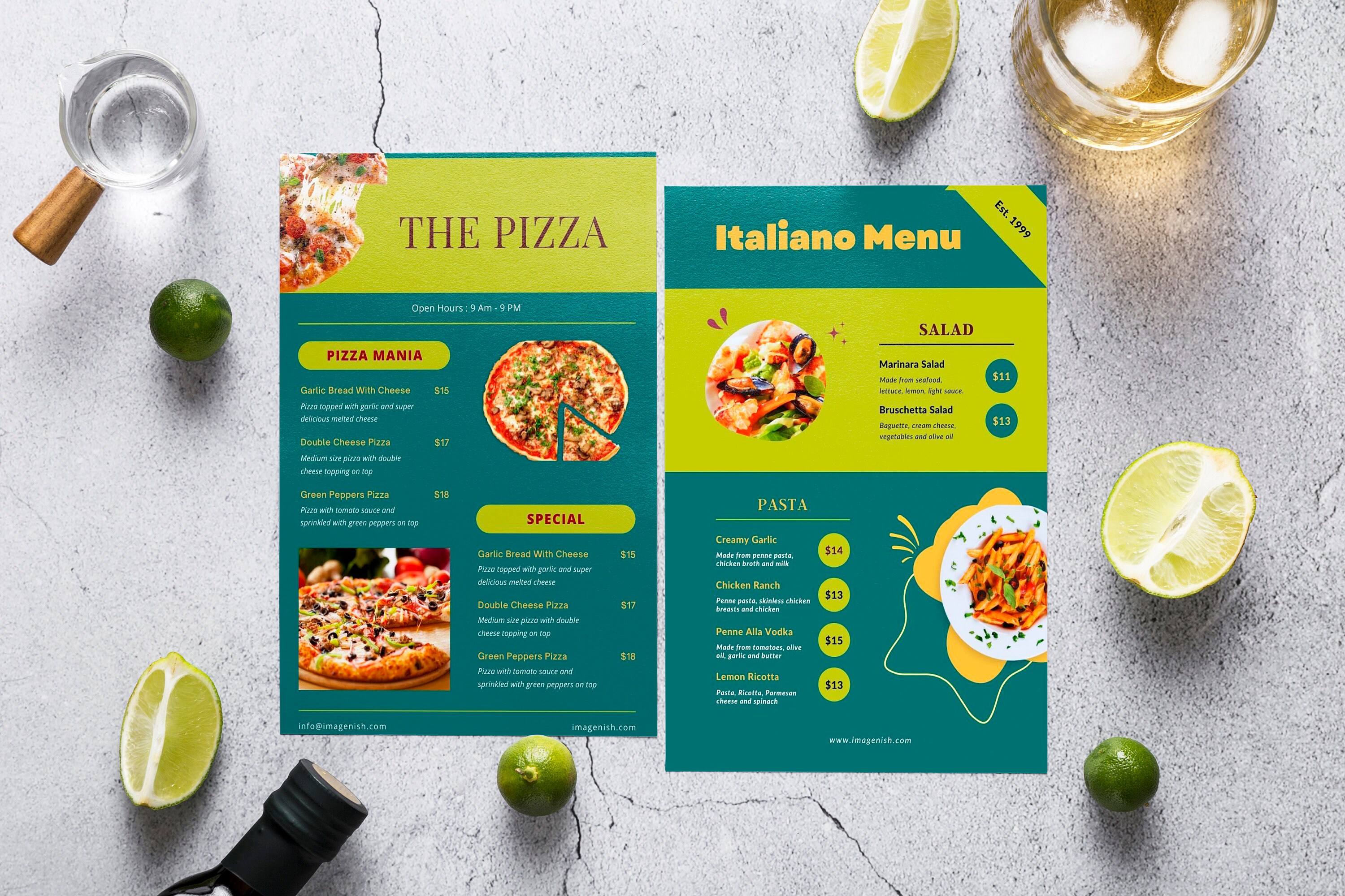 Restaurant Food Menu Template Cafe Menu Template Editable DIY Menu