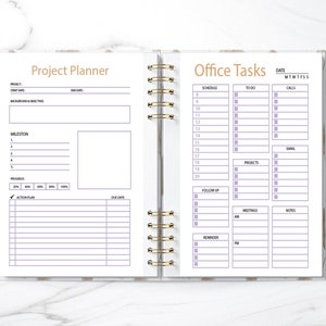 Office Organizer | Work Planner Printable | Office Task Tracker ...