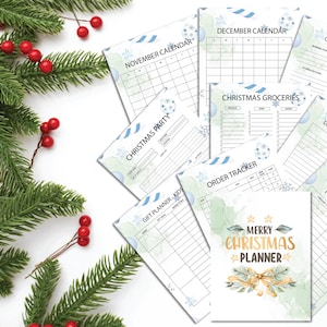 Christmas Planner Organizer Printable
