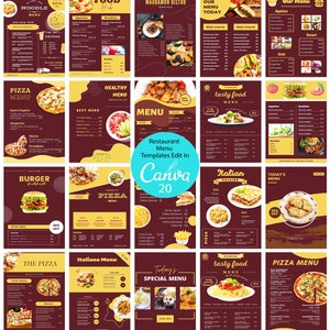 Food Menu template,Restaurant menu,Editable Menu Template,Cafe Menu,Price List Template,Instant Download