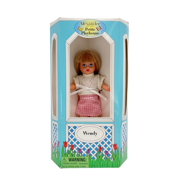 Madame Alexander Wendy Doll 5 Inch Petite Playhouse Collection From 2001 MINT
