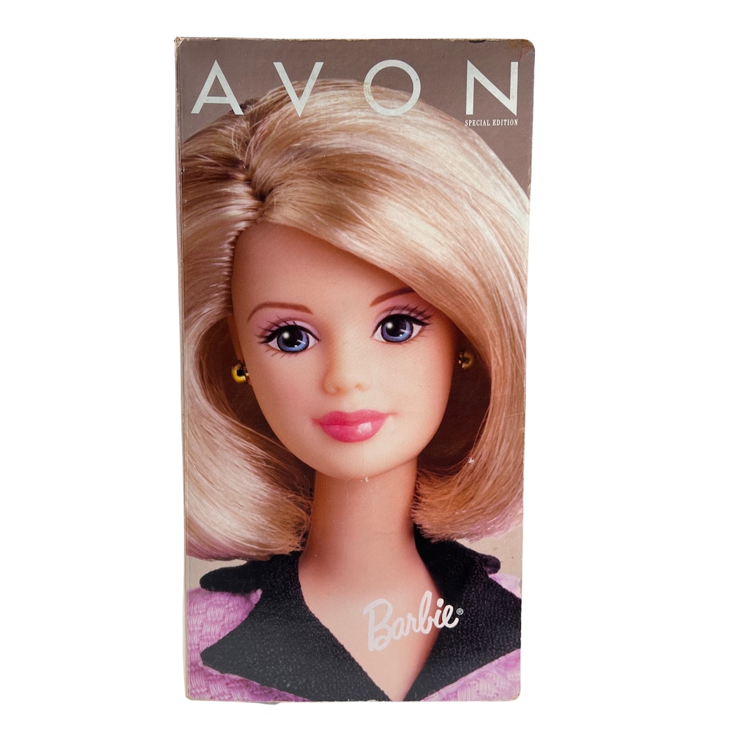Avon Representative Barbie Doll Special Edition Pink Suit New - Etsy