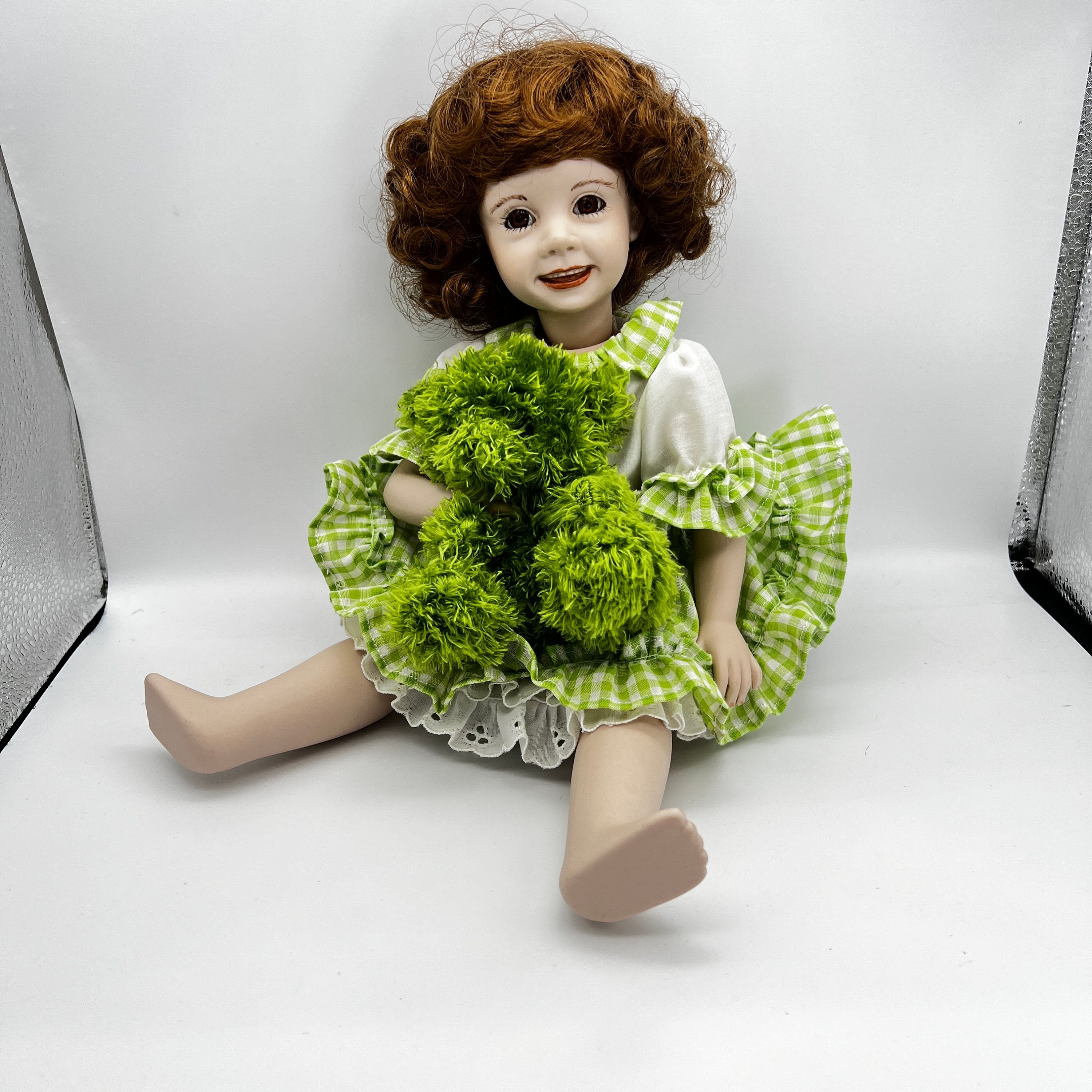 Shelley Boots Tyner Design Porcelain Reproduction Doll Red Etsy