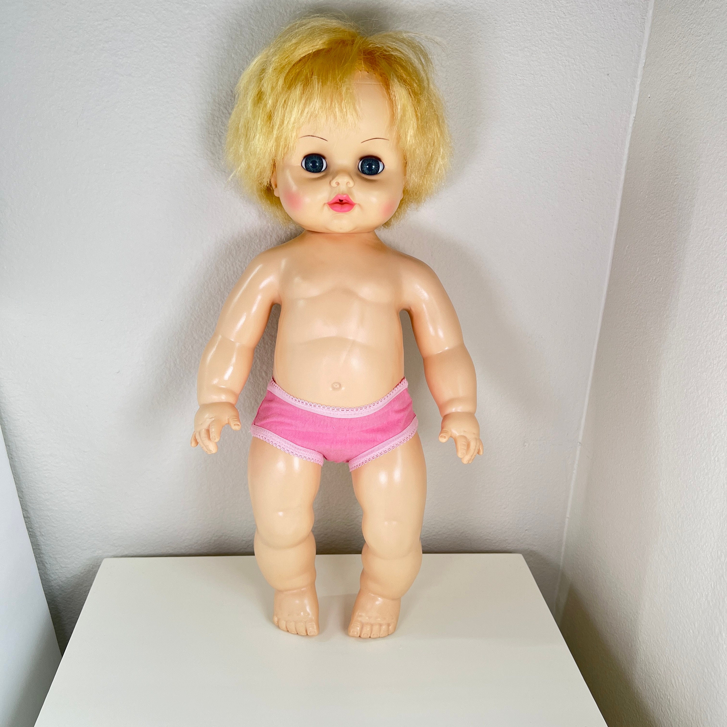 Poupée Ancienne Horsman 48 Cm - Vintage 1970 - En Plastique