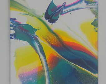 Regenbogen Explosionen