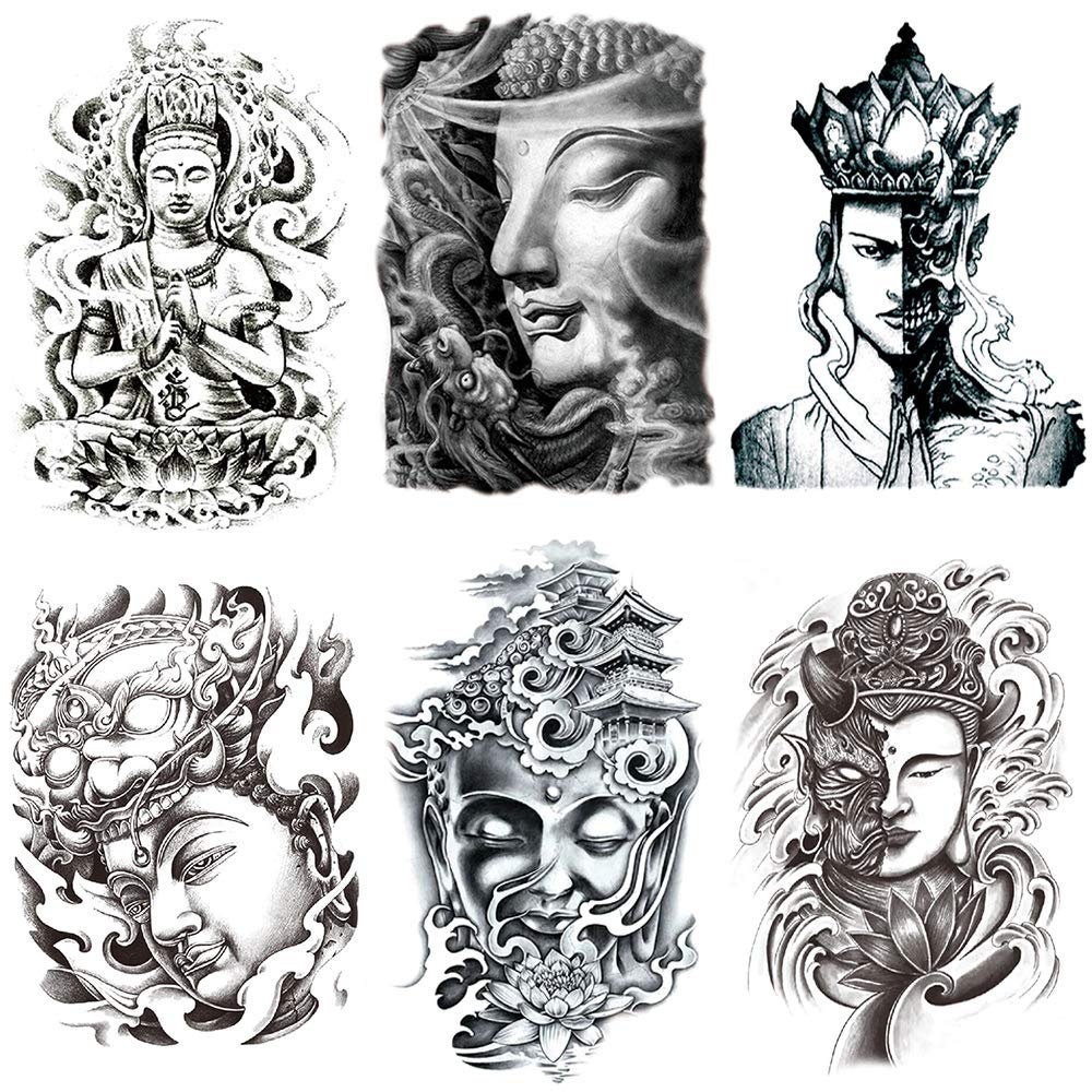 Buddha Yoga Tattoo - Etsy Buddha Yoga Tattoo - Etsy