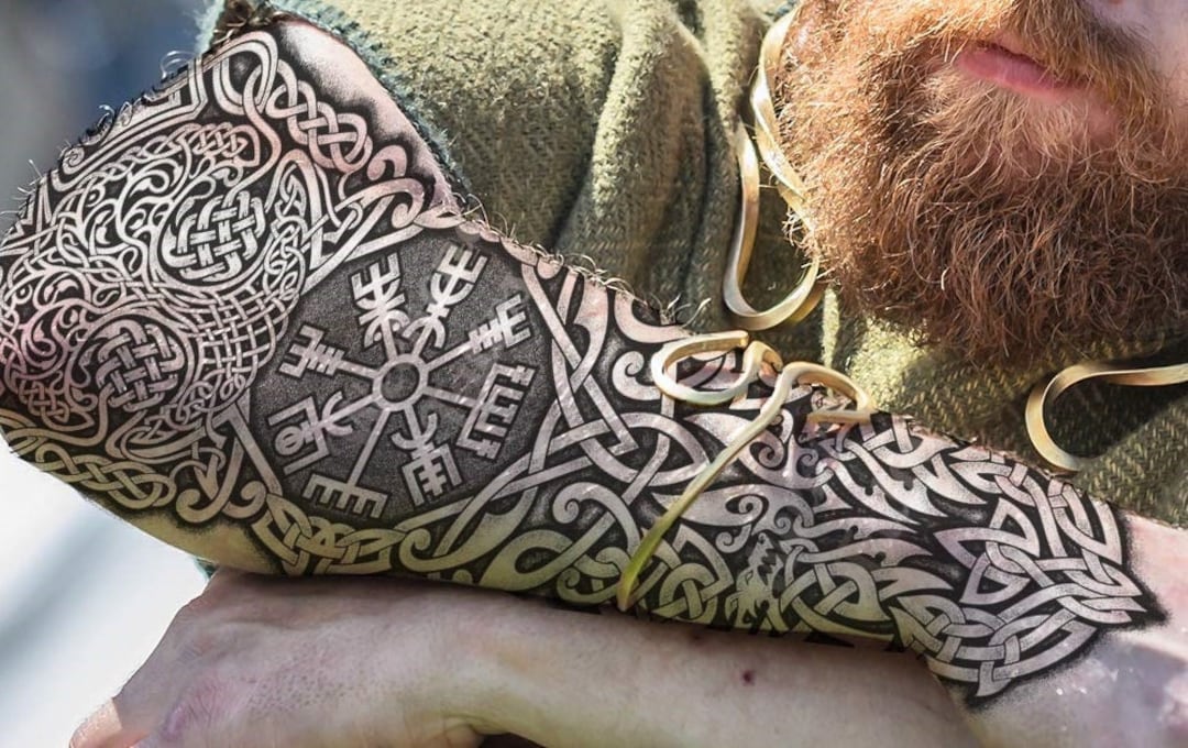 Viking Nordic Compass Medieval Celtic Adult Temporary Tattoo - Etsy Israel Viking Nordic Compass Medieval Celtic Adult Temporary Tattoo - Etsy Israel