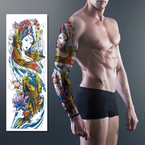 Tattoo stickers waterproof male and female long-lasting Japanese