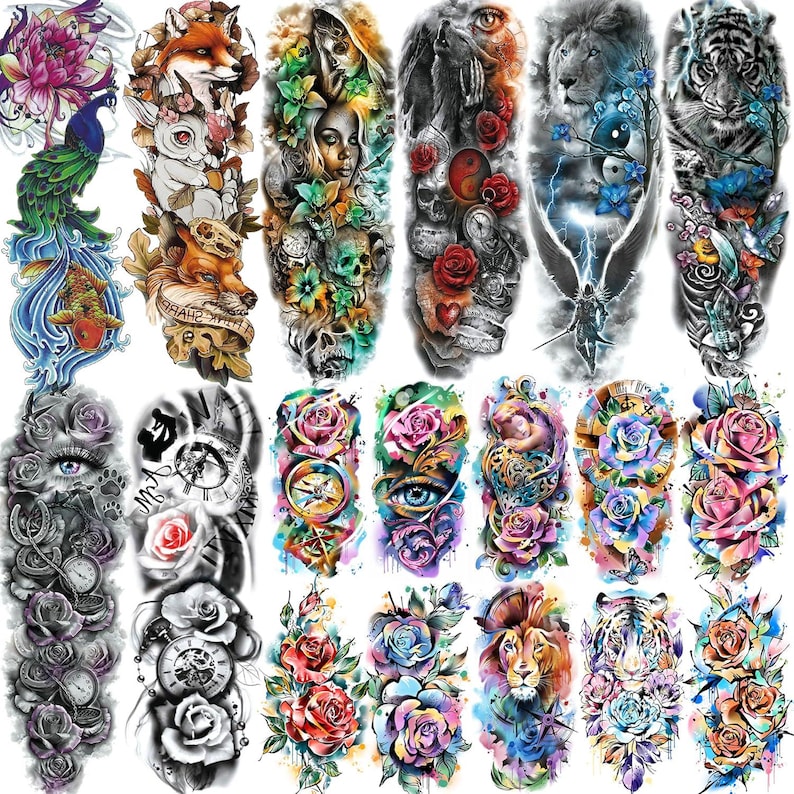 TheScarletDragonsDen Tattoo Sleeves