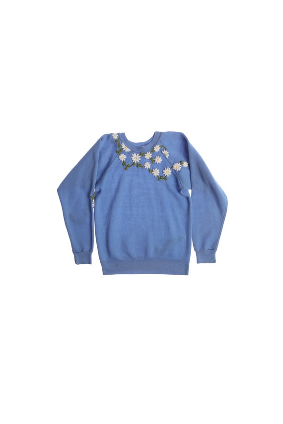 Vintage vintage flower sweatshirt Gem