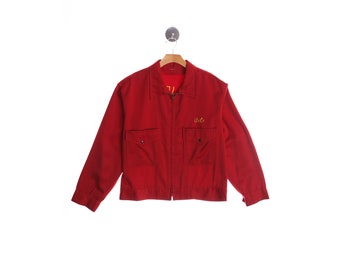 red work jackets
