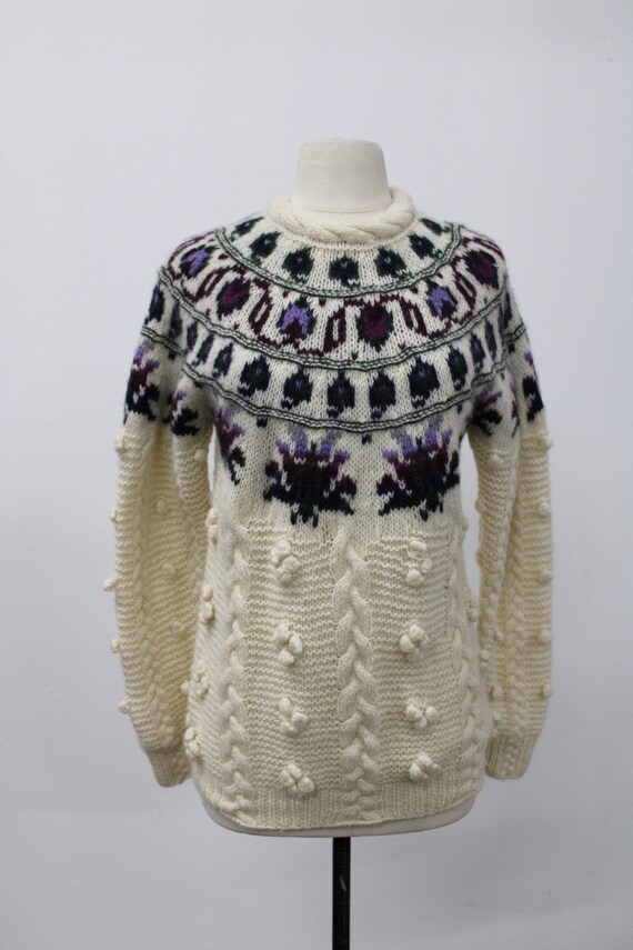 90’s Scenic Sheep Wool Sweater Vest by Woolrich main image 1