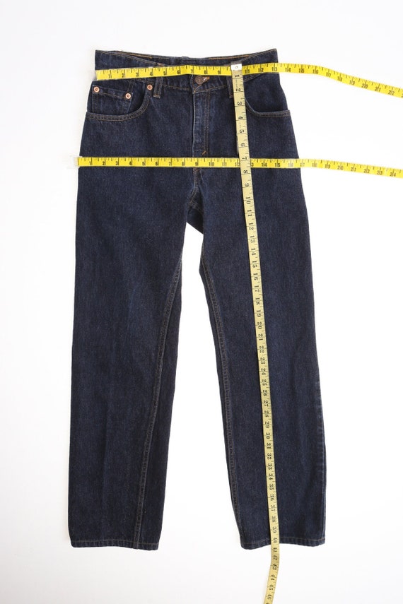 555 levi's vintage denim pants men jeans relaxed made… - Gem