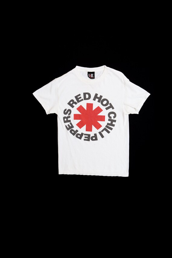 Red Hot Chili Peppers White Graphic T 