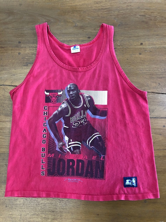 STARTER, Shirts, Chicago Bulls Michael Jordan 23 Tank