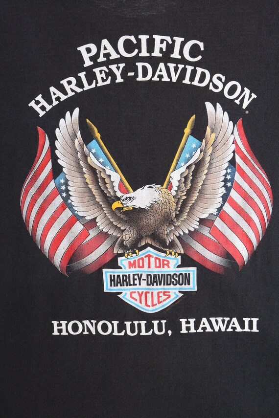 Harley Davidson Knucklehead Motorcycle Graphic Tshirt Gem