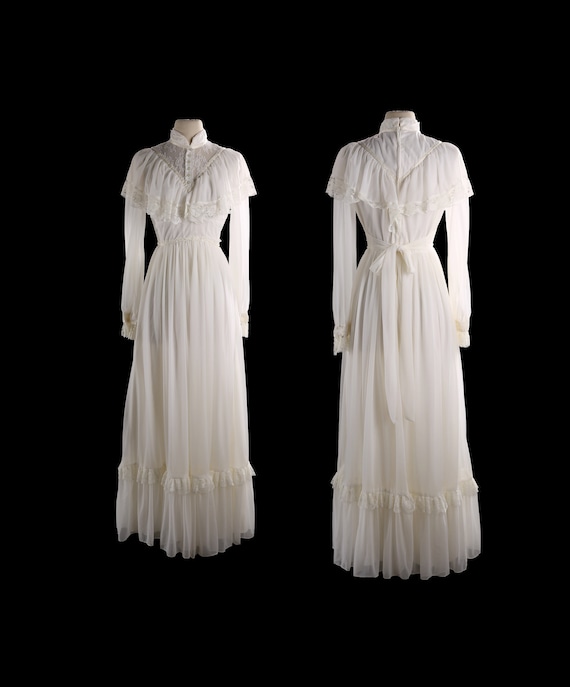Prairie dress white - Gem