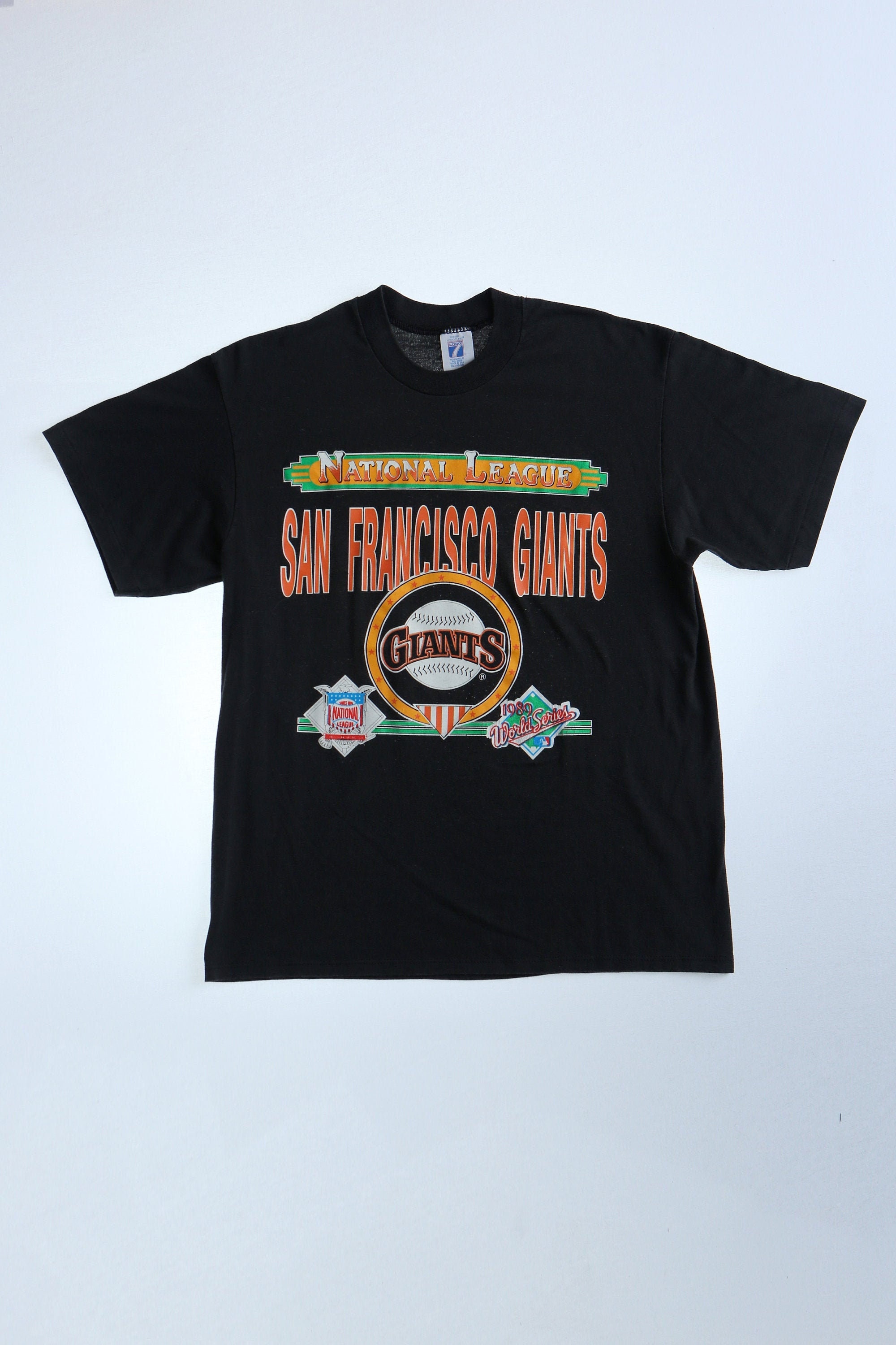 Nbl Vintage T-shirt Giants San Francisco Baseball Black World -  Denmark