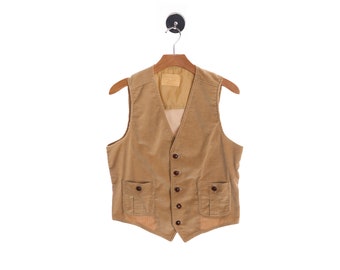 corduroy vest