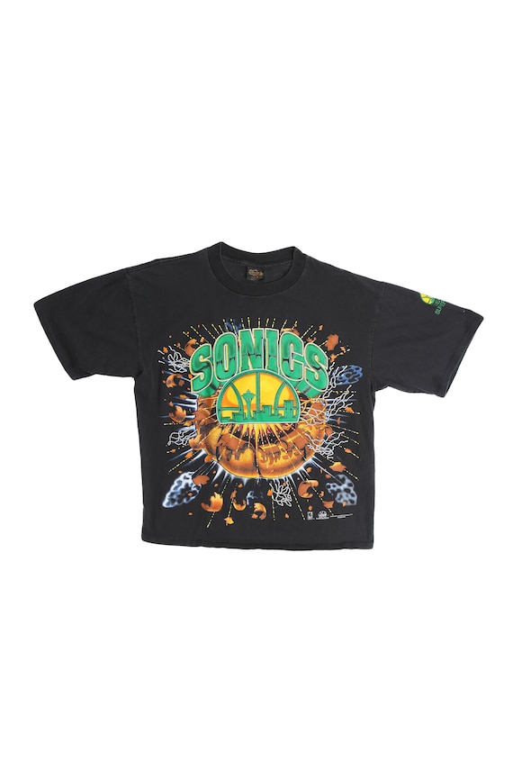 Vintage Sonics Basketball Graphic Tshirt Era 1980s… Gem